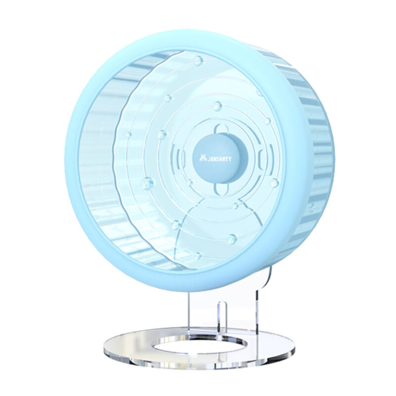 Silent Hamster Wheel with Stand
