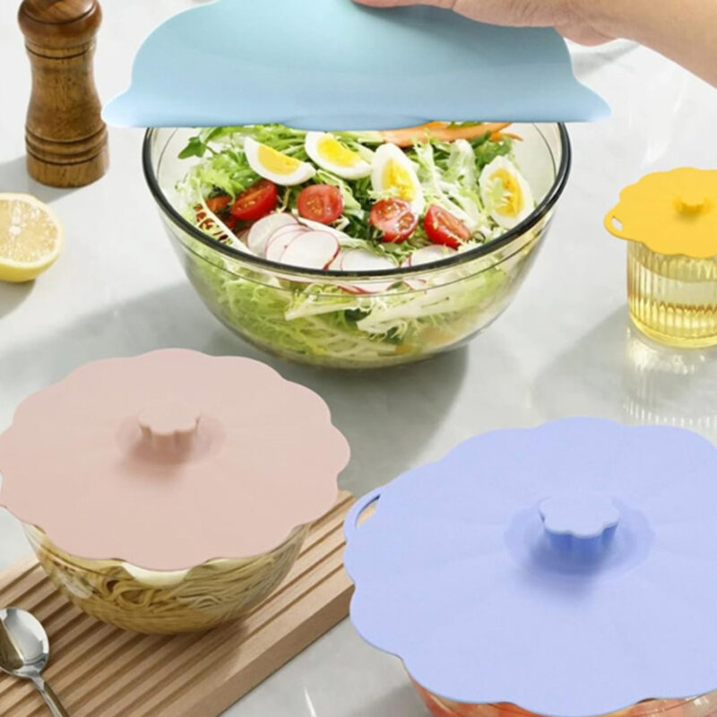 Silicone Stretch Lids – Reusable Food Covers