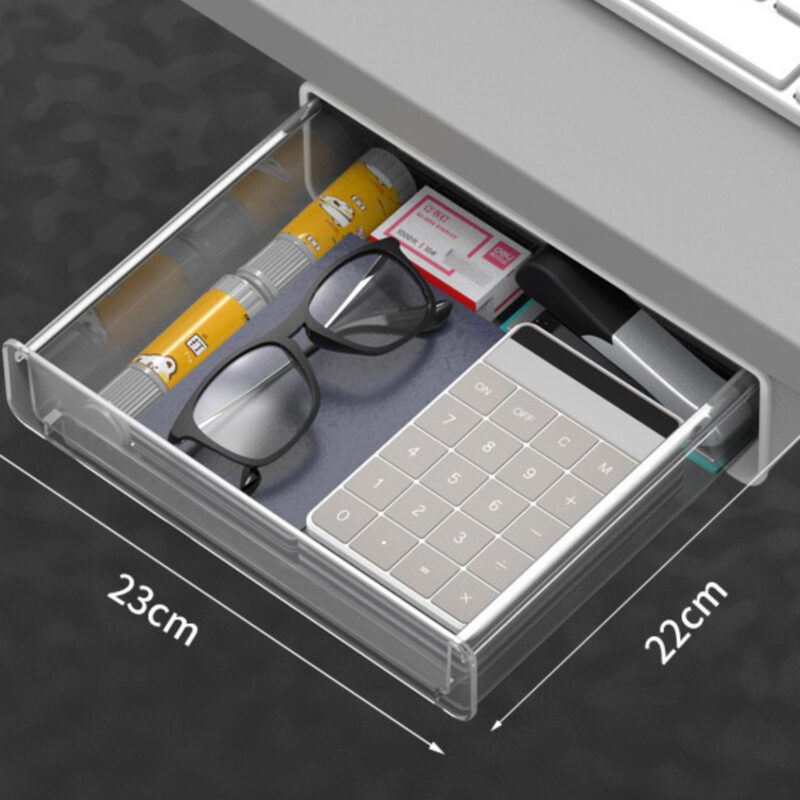 Under-Desk Hidden Storage Drawer