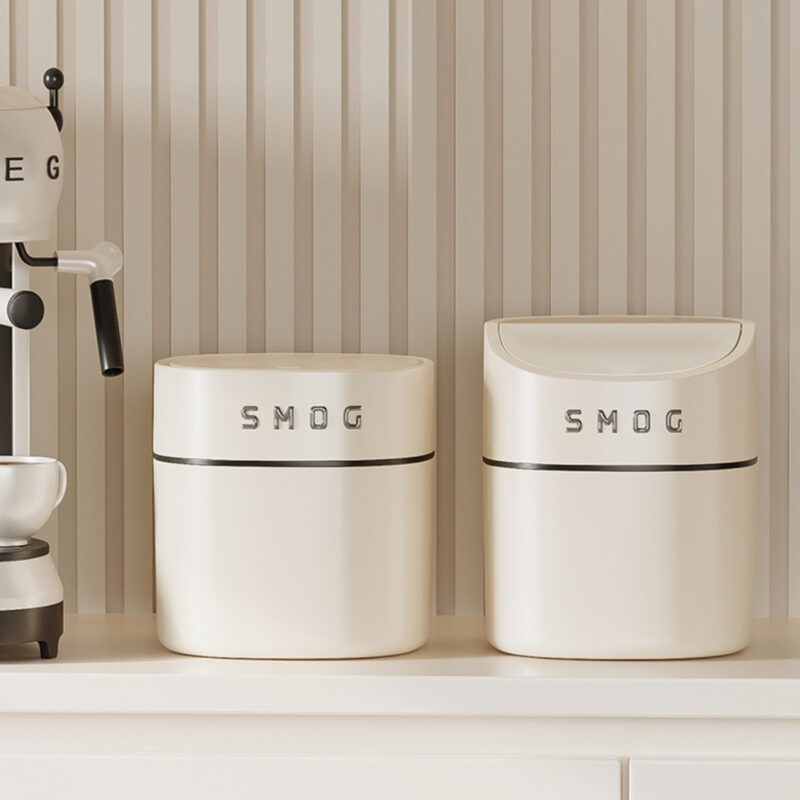 Mini Desktop Trash Can