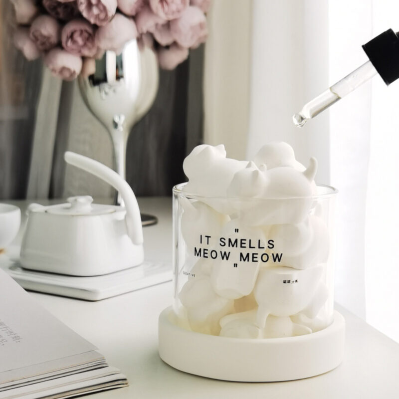 Aroma Plaster Diffuser Ornament – Elegant Home Fragrance Decor